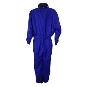 Kaelin Blue Entrant GII FullBody Ski Suit Mens Medium Insulated  VTG 80s NOS